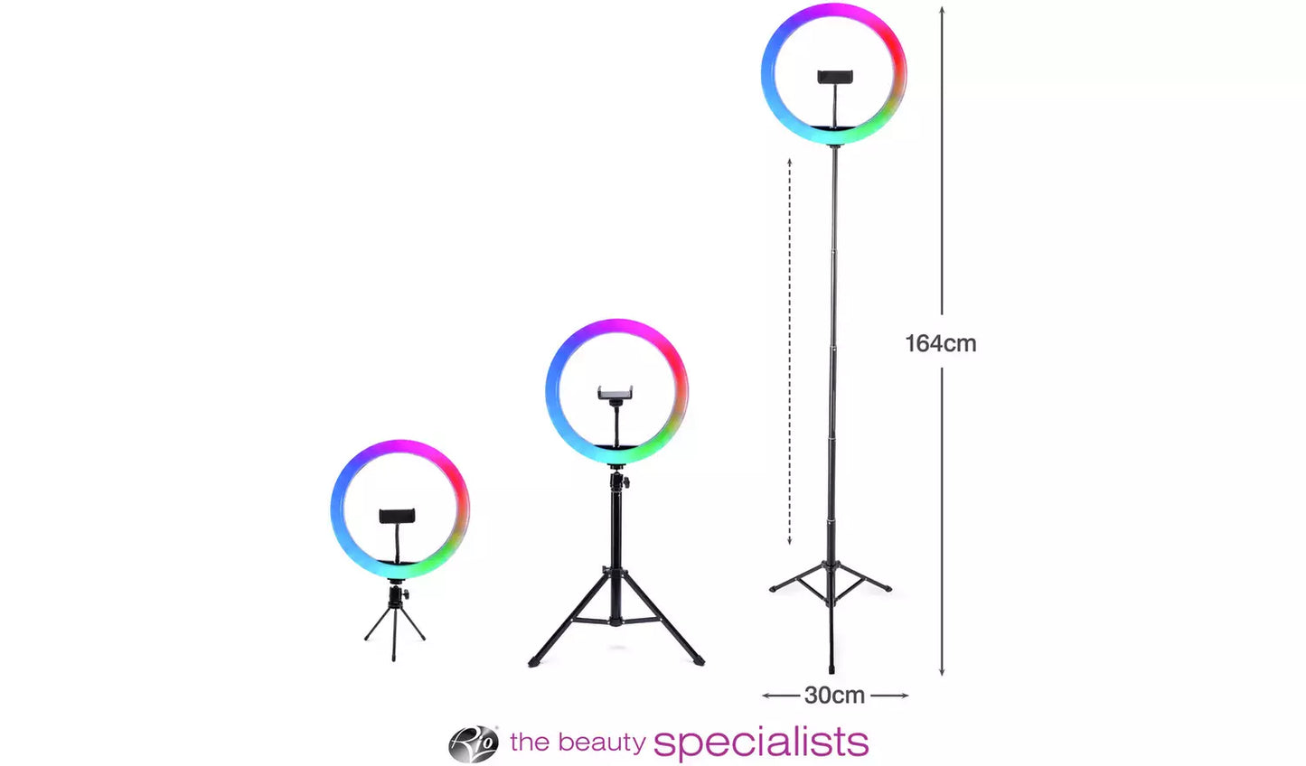 Rio Professional RGB LED Ring Light - Large