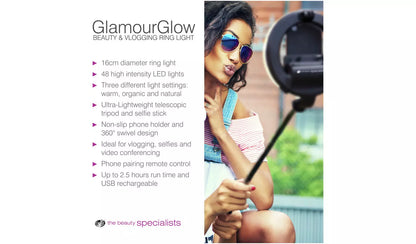 Rio Vlogging Tripod Ring Light