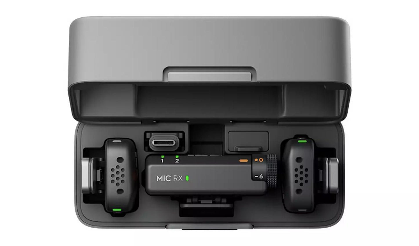 DJI Mic Mini wireless Microphone 2TX + 1RX + Charging Case