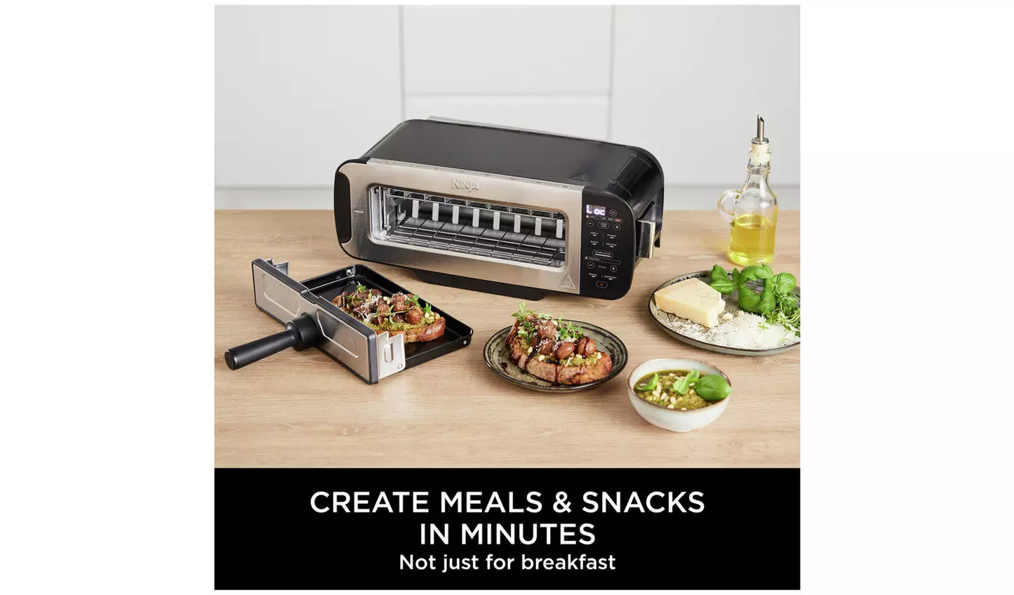 Ninja Foodi ST200UK 3-in-1 Toaster, Grill & Panini Press