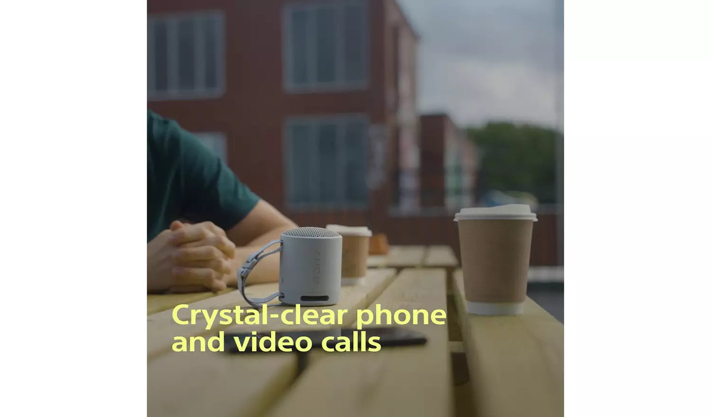 Sony SRS-XB100 Bluetooth Portable Speaker - Blue