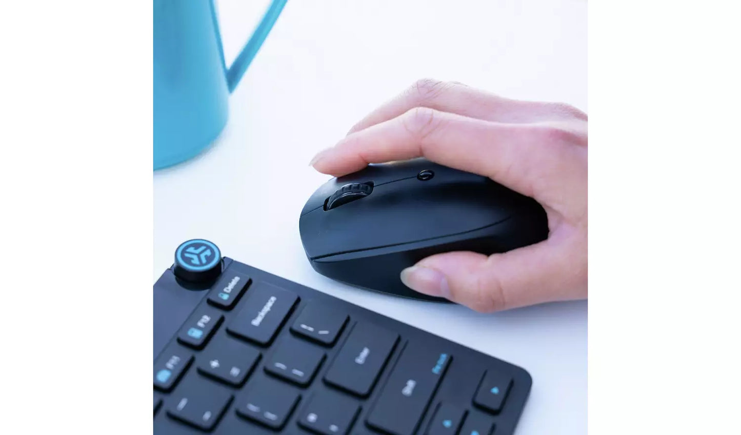 JLab GO Charge Wireless Bluetooth Mouse - Black