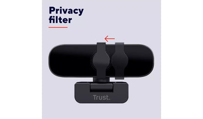 Trust TANOR 1080p Full HD Webcam - Black