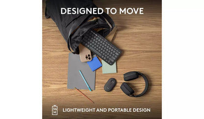 Logitech Pebble Keys 2 K380S Wireless Keyboard – Graphite