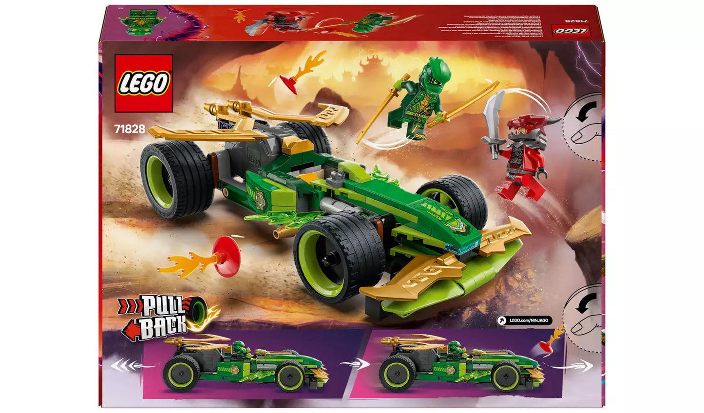LEGO NINJAGO Lloyd's Pull-Back Race Car Toy, Ninja Set 71828