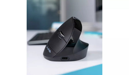 JLab JBud Wireless Bluetooth Ergonomic Mouse - Black