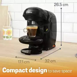 Tassimo by Bosch Style Pod Coffee Machine - Black