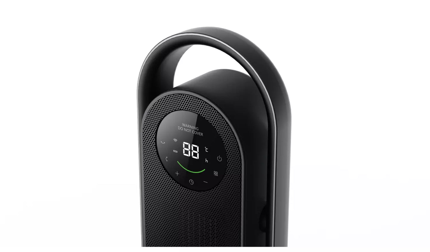 Bush 2kW Digital Dual Oscillating Ceramic Tower Fan Heater