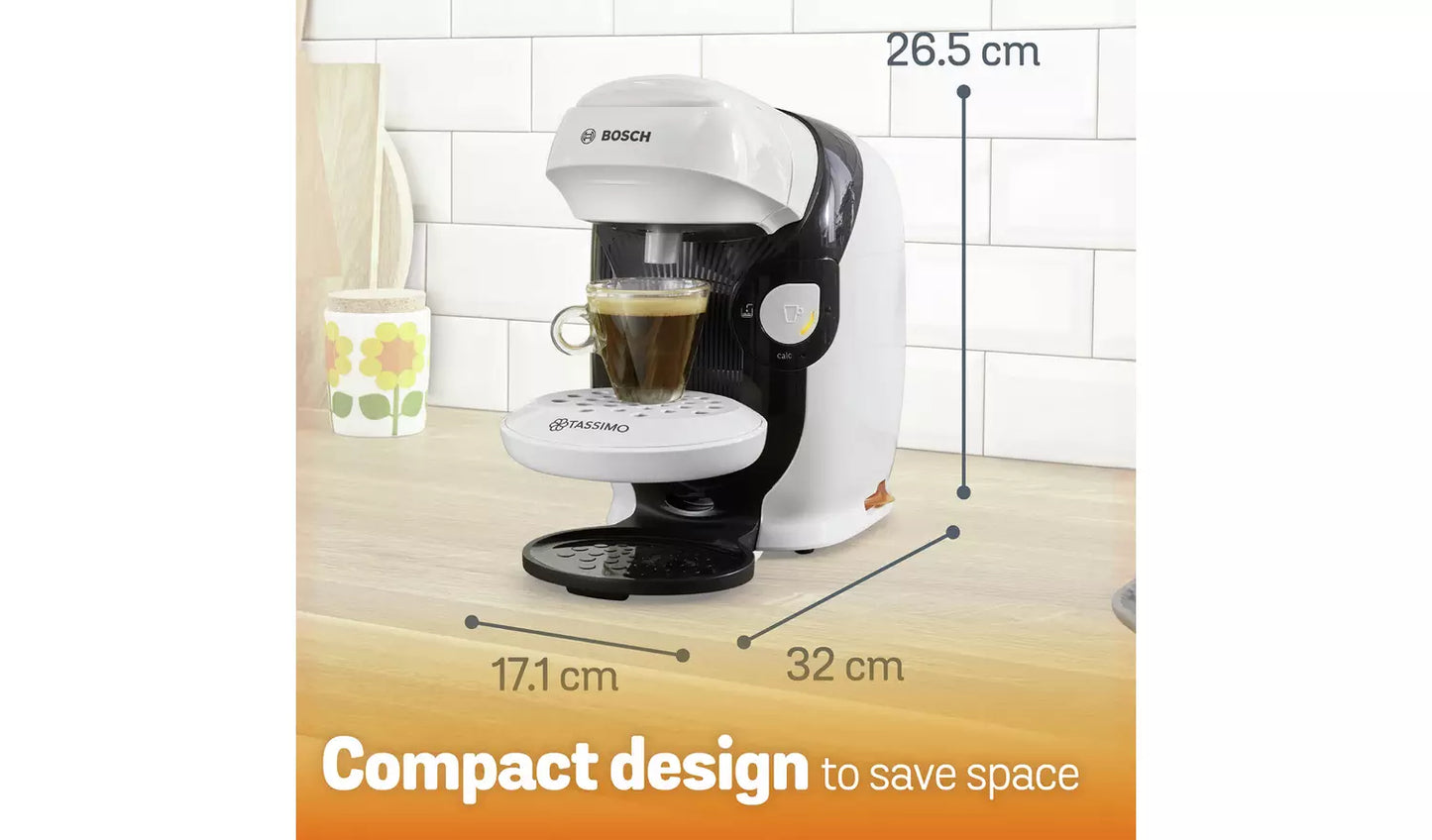 Tassimo by Bosch Style Pod Coffee Machine - White