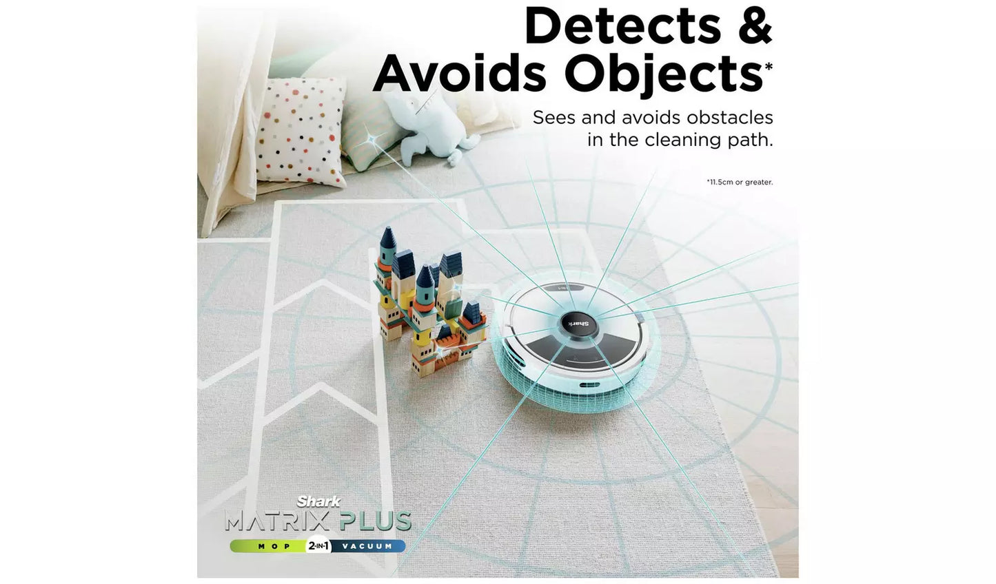 Shark Matrix Plus 2-in-1 Cordless Robot Vacuum & Mop