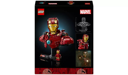 LEGO Marvel Iron Man MK4 Bust Building Set for Adults 76327