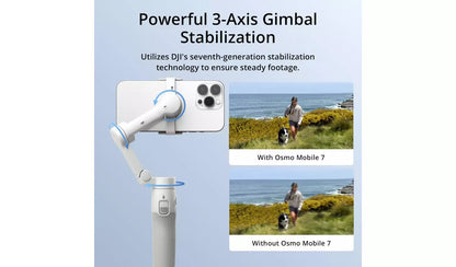 DJI Osmo Mobile 7 Gimbal - Light Grey