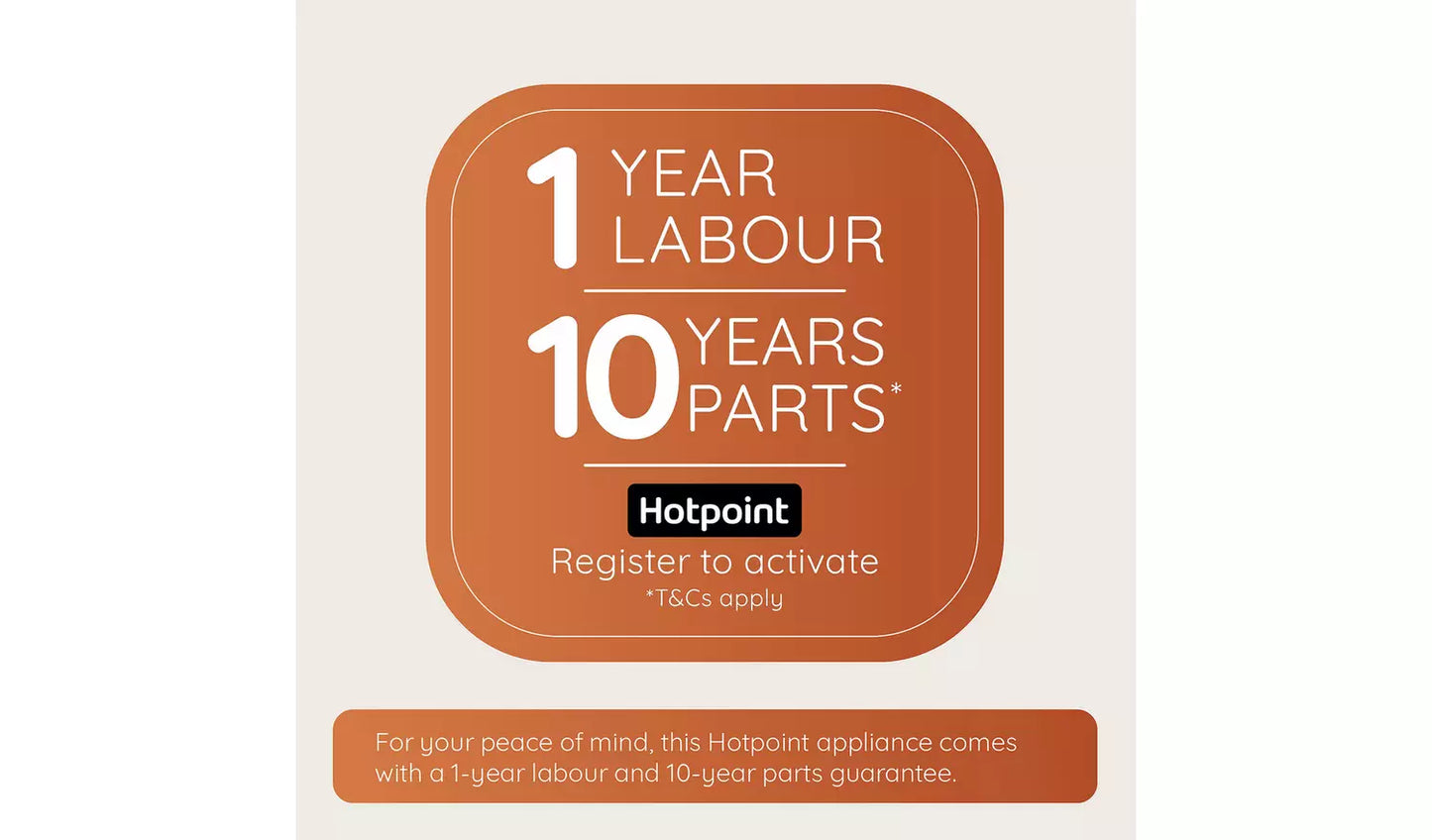 Hotpoint H3B L626BUK Full Size Semi-Integrated Dishwasher