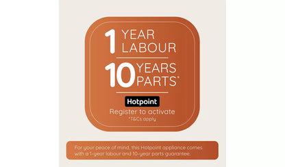 Hotpoint H3B L626BUK Full Size Semi-Integrated Dishwasher