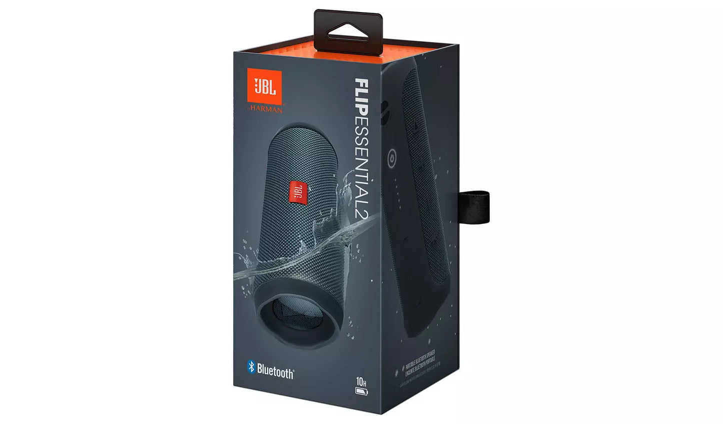 JBL Flip Essential 2 Portable Waterproof Speaker - Grey