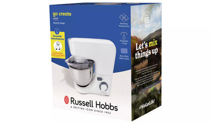 Russell Hobbs Go Create White Stand Mixer 27500