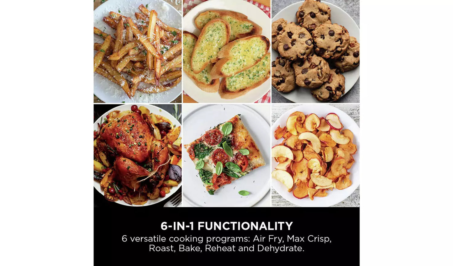 Ninja Double Stack XL SL400UK 9.5L Air Fryer - Grey