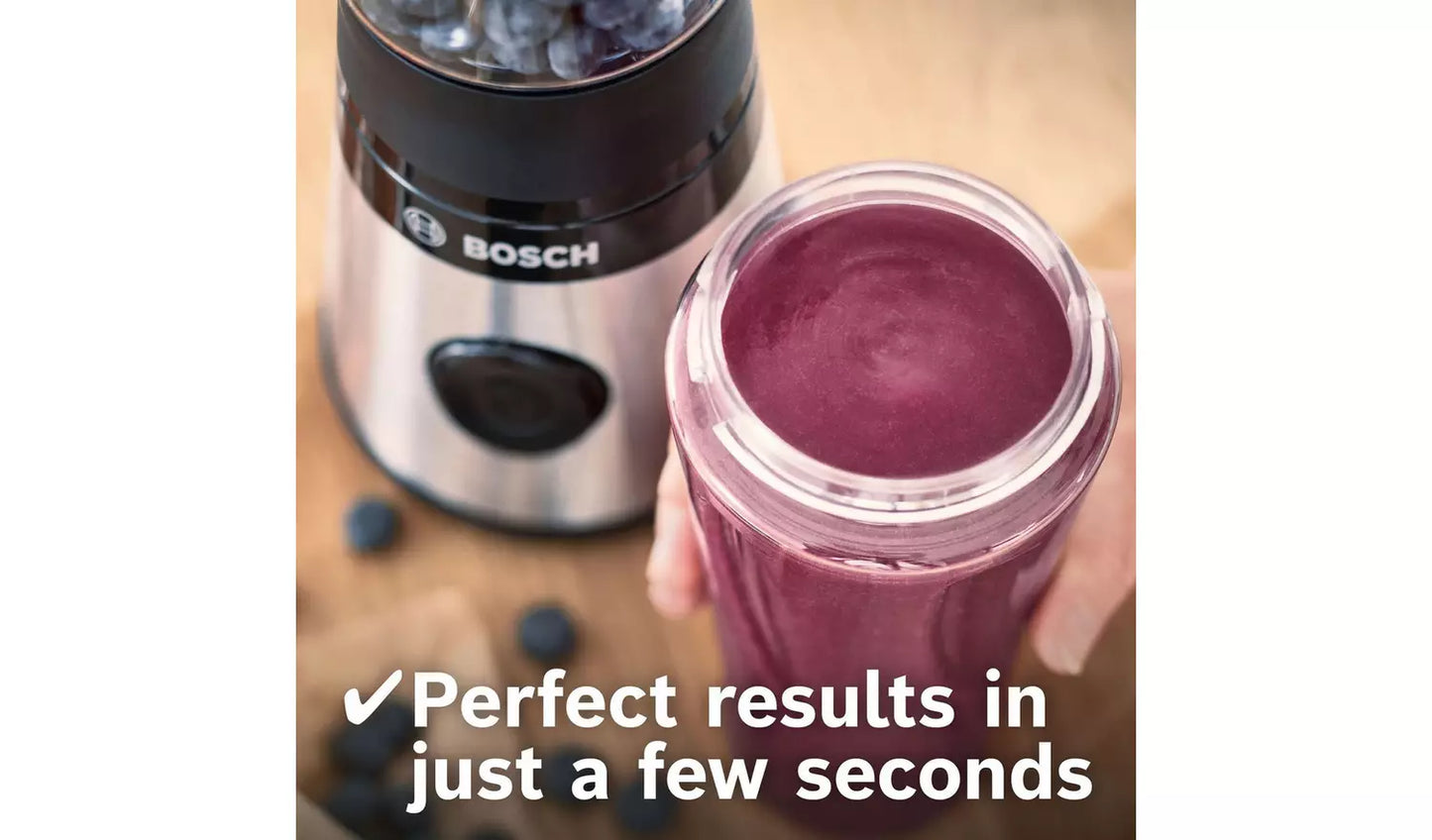 Bosch MMB2111MG Vitapower Mini Blender - Stainless Steel