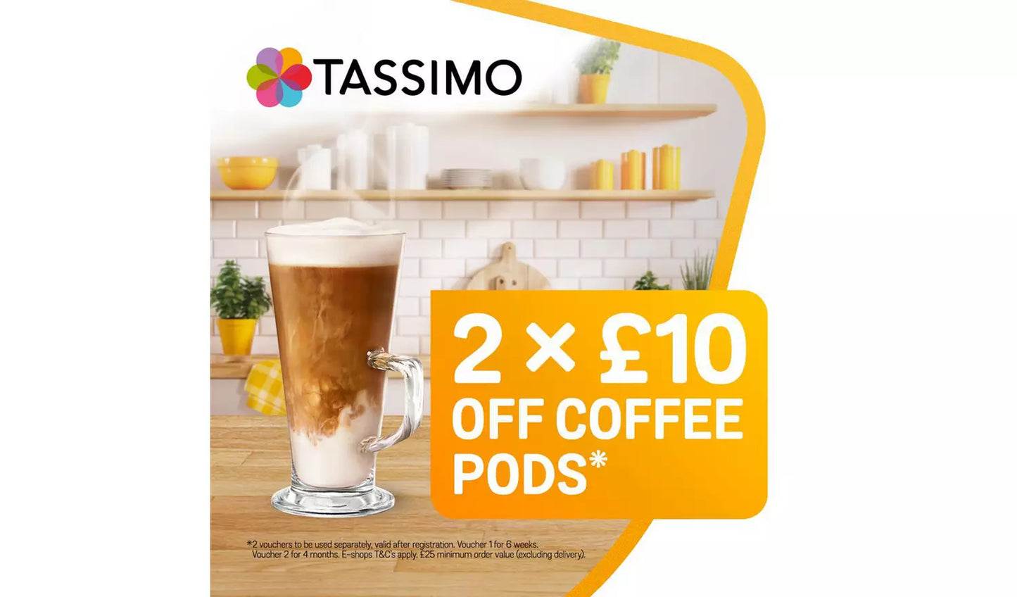 Tassimo by Bosch My Way 2 Pod Coffee Machine - Black