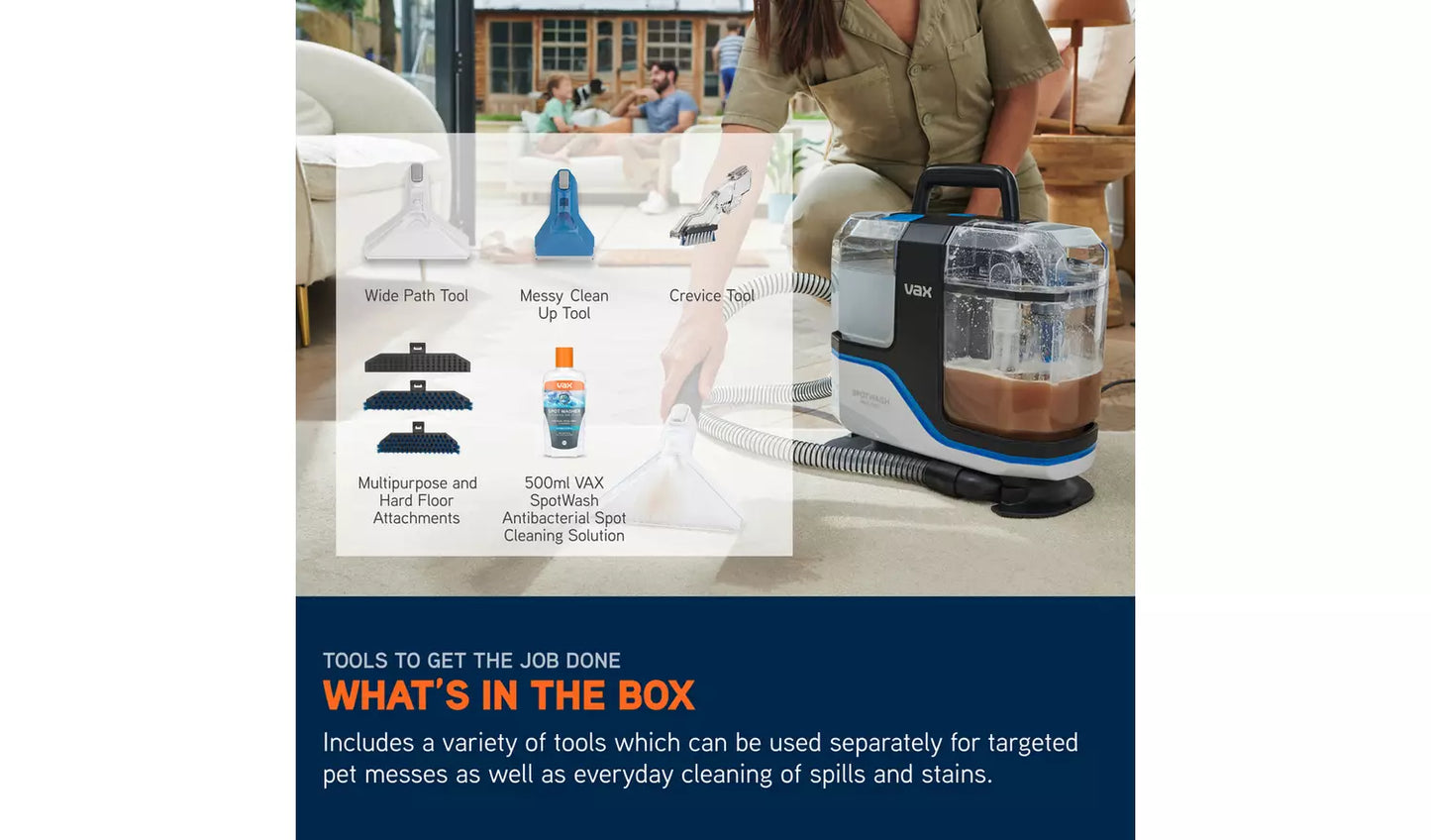 Vax SpotWash Max Duo Spot Carpet Cleaner