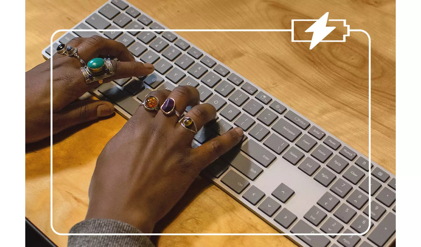 Microsoft Coalgate Surface wireless Keyboard - Grey