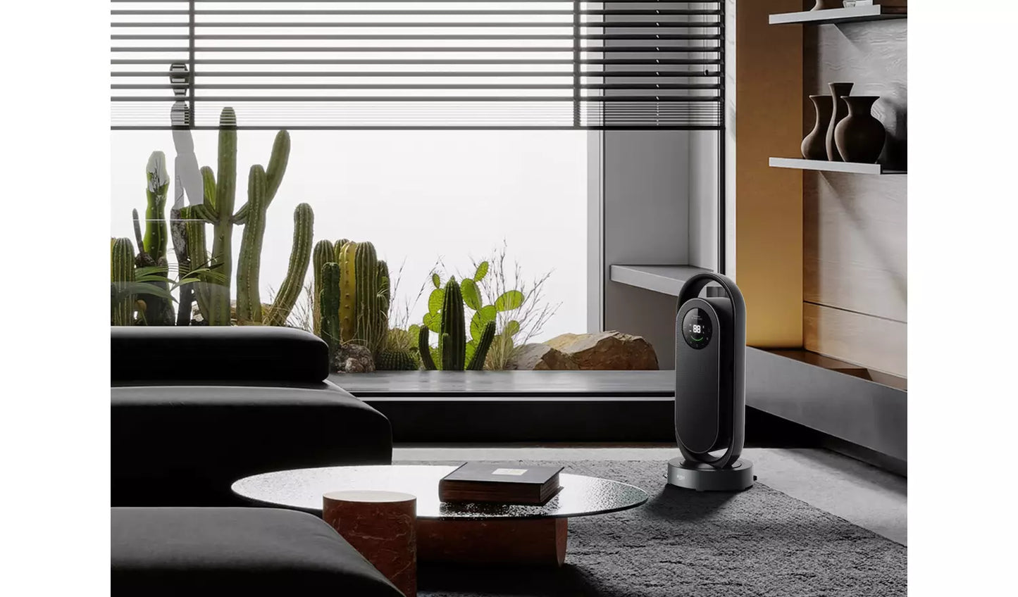 Bush 2kW Digital Dual Oscillating Ceramic Tower Fan Heater