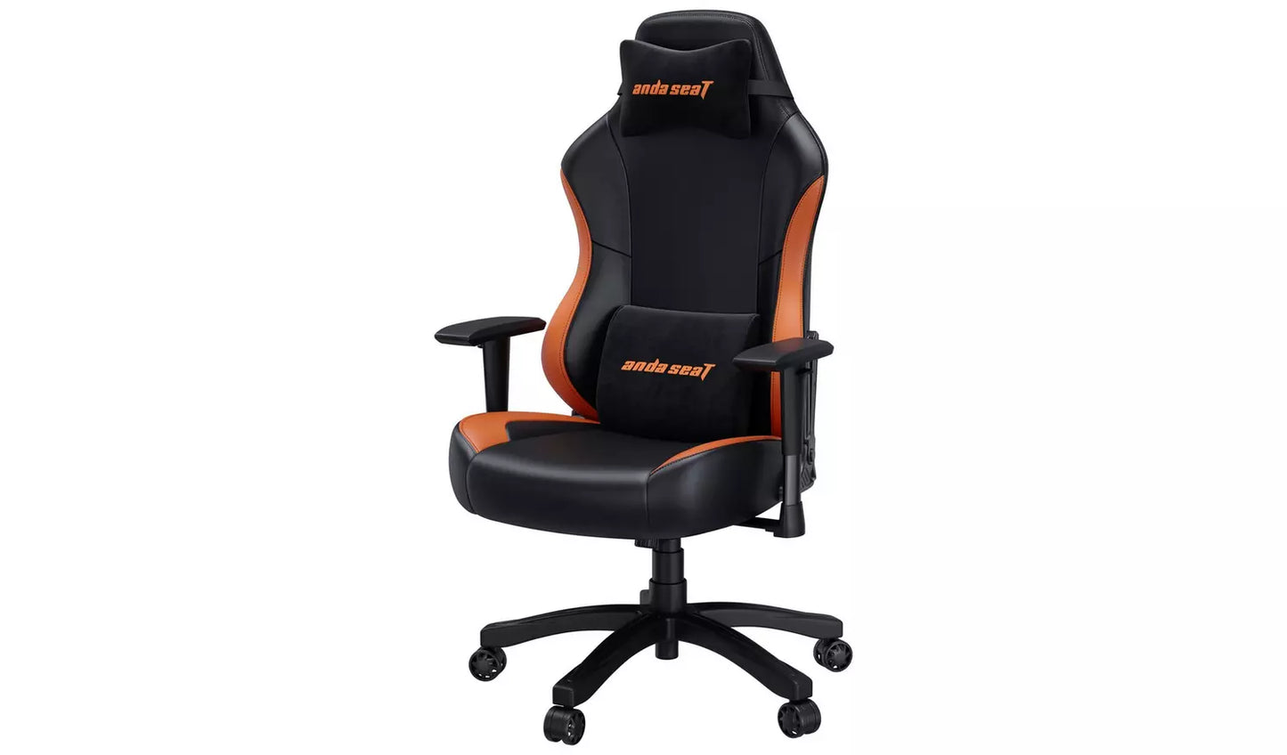 Anda Seat Luna Premium Gaming Chair - Black & Orange
