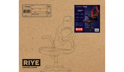 Trust GXT703 Riye Gaming Chair - Red