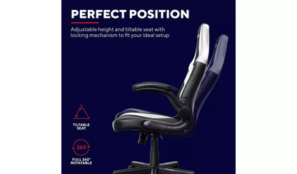 Trust GXT703 Riye Gaming Chair - White