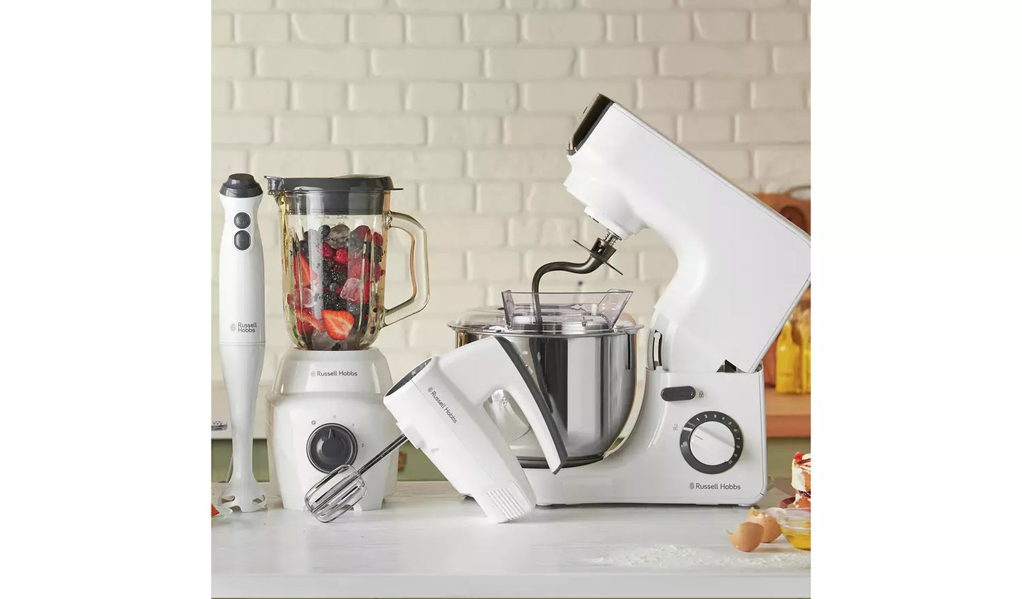 Russell Hobbs Go Create White Stand Mixer 27500