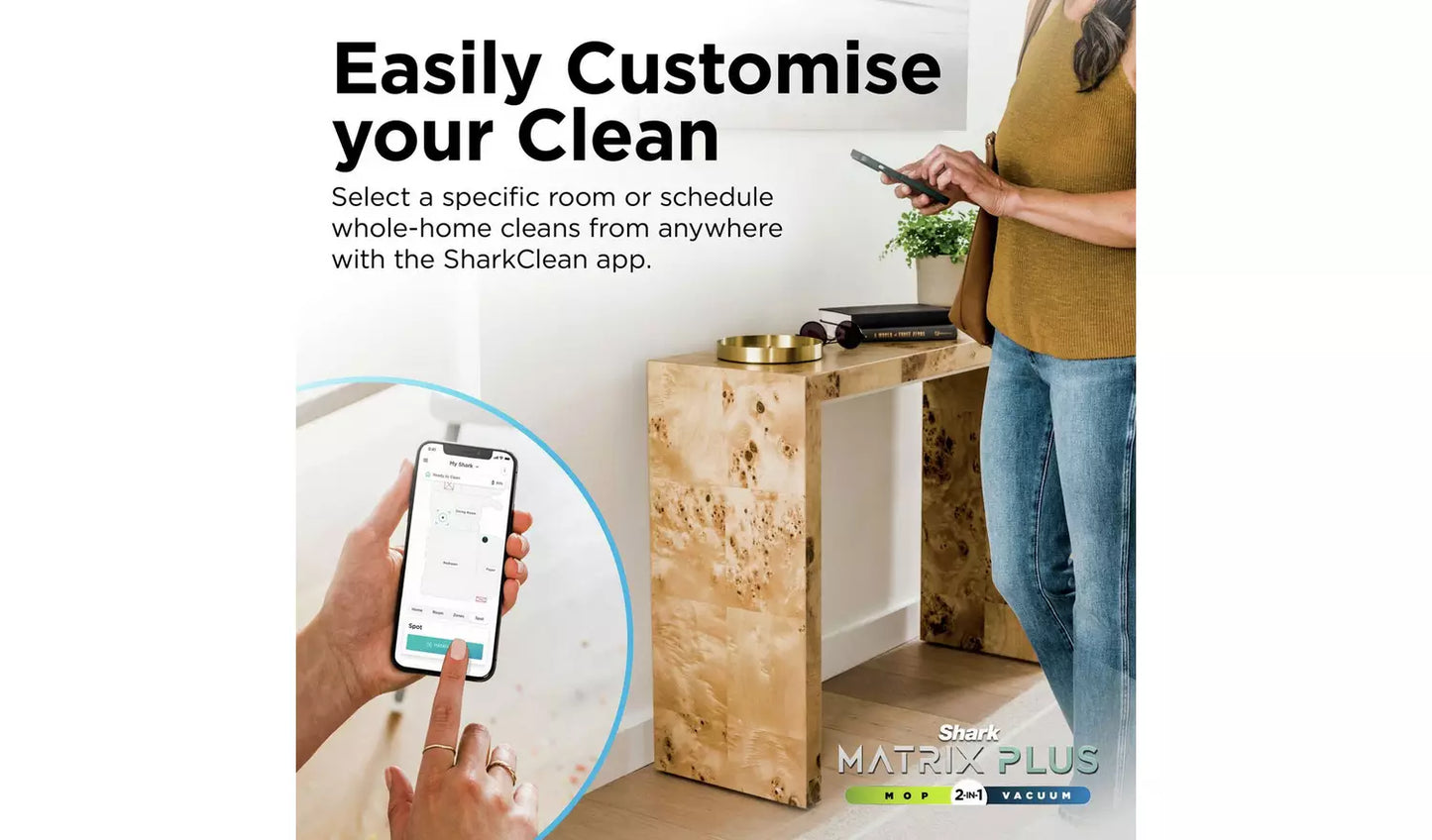 Shark Matrix Plus 2-in-1 Cordless Robot Vacuum & Mop