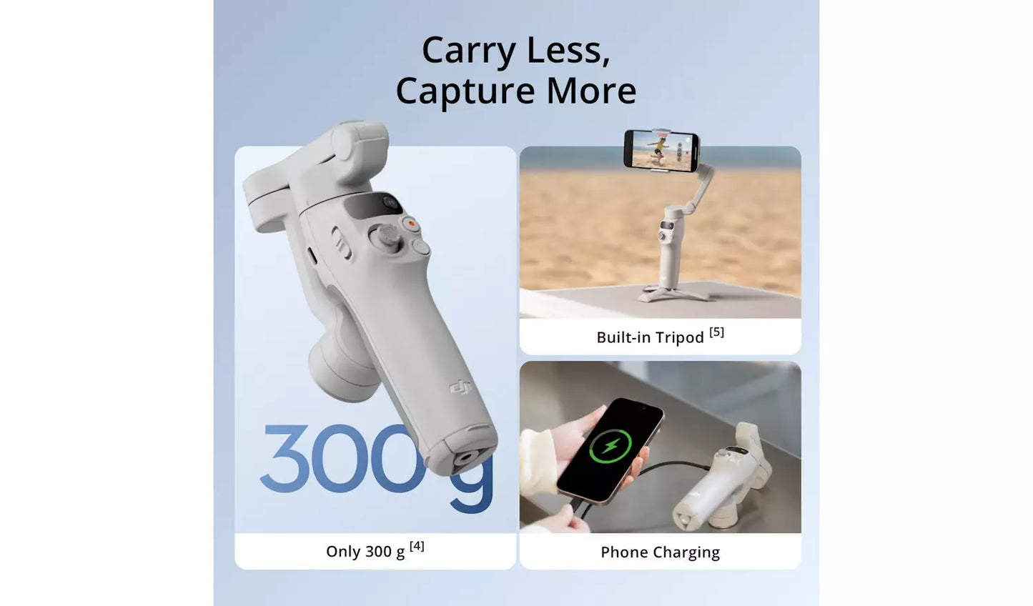 DJI Osmo Mobile 7 Gimbal - Light Grey