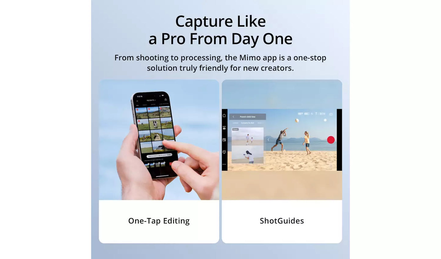 DJI Osmo Mobile 7 Gimbal - Light Grey