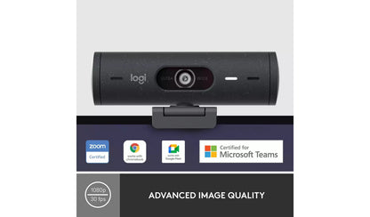 Logitech Brio 500 HD 1080p Webcam - Graphite