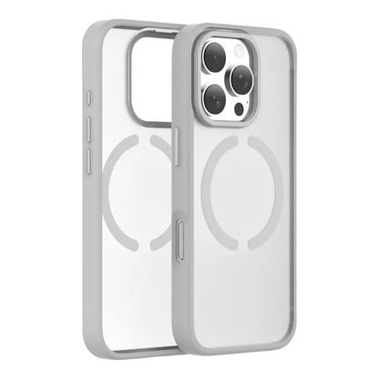 iPhone 16 Pro Max Clear Case with Magnetic Circle