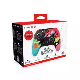 Gioteck WX5+ Switch 2,Switch,PC Wireless Controller - Doodle