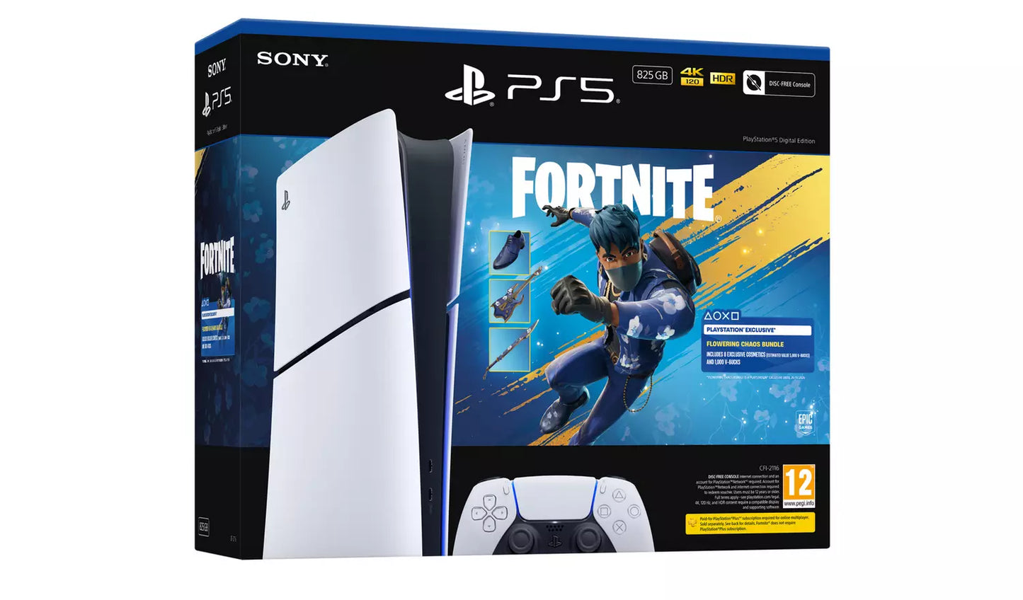 PlayStation 5 Digital Edn - Fortnite Flowering Chaos Bundle