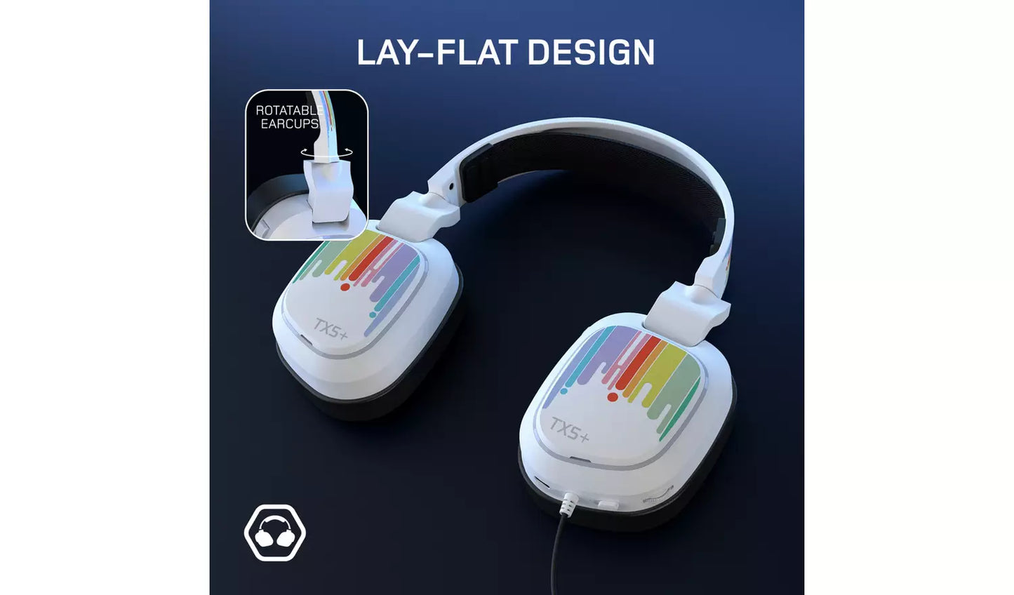 Gioteck TX5+ RGB Wired PS, PC, Switch, Xbox Stereo Headset