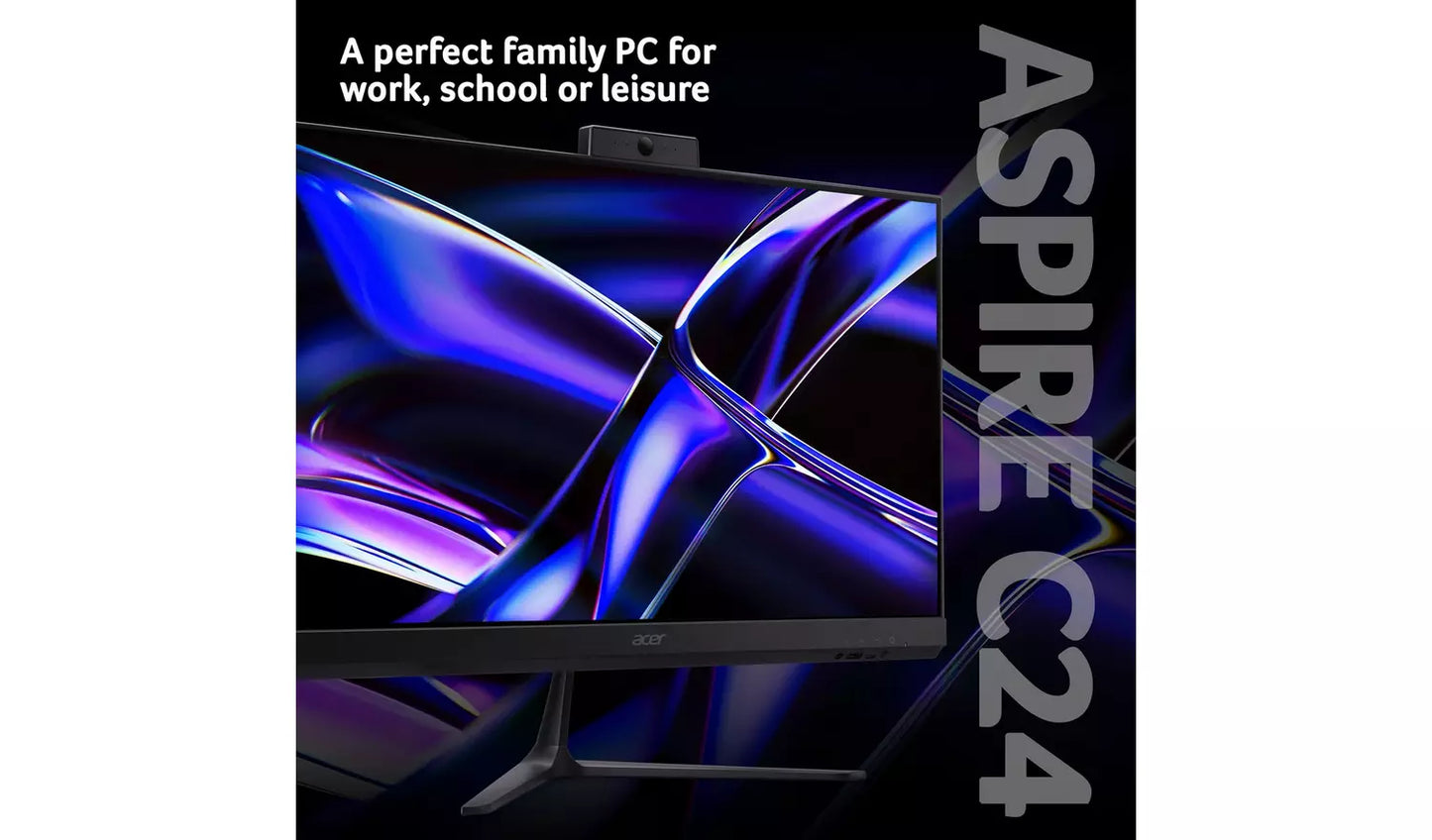 Acer AiO 24Inch i3 8GB 512GB All-in-one PC