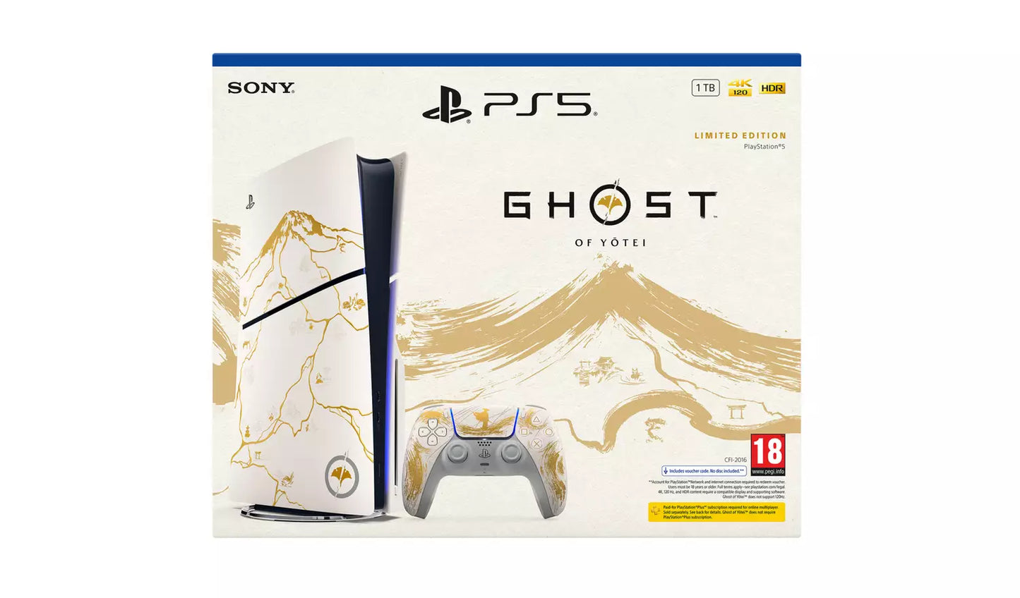 PlayStation5 Console - Ghost of Yotei Gold Ltd Edn Bundle