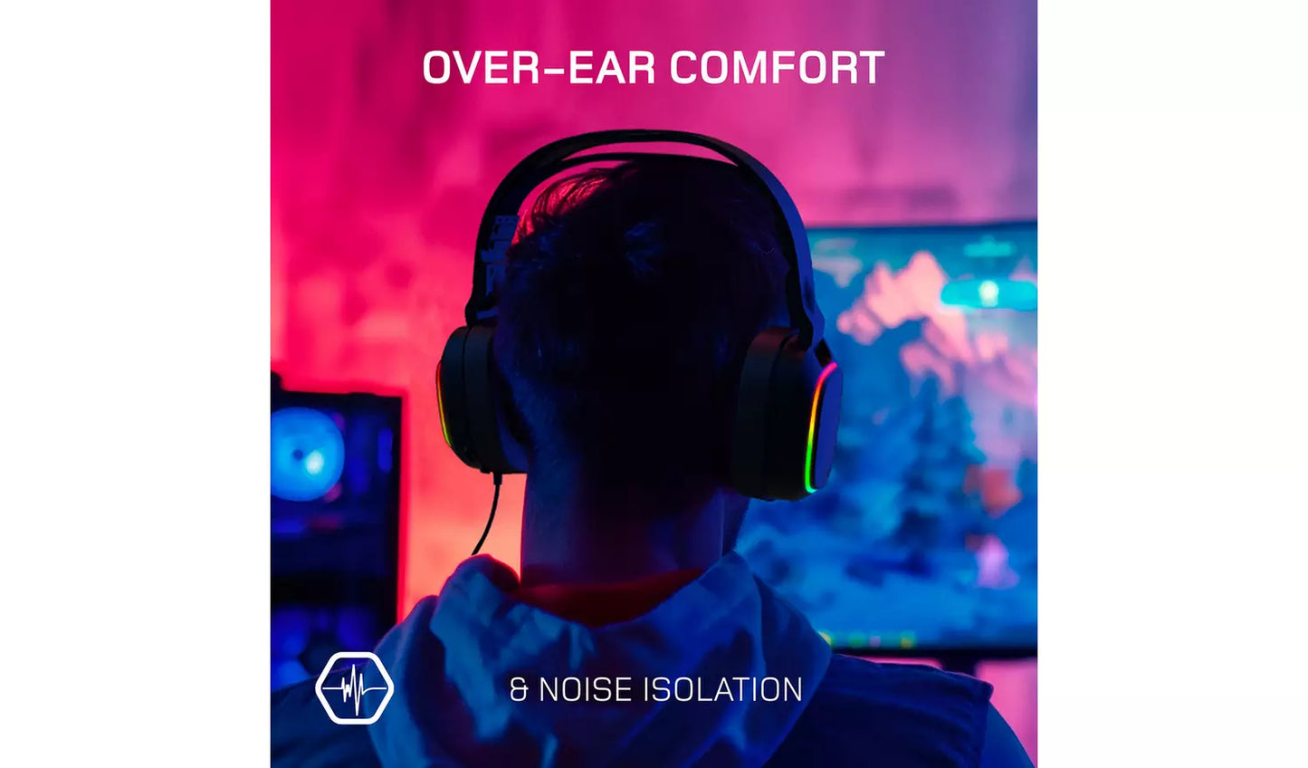 Gioteck TX5+ PS5, PS4, Xbox, Switch, PC Gaming Headset Black