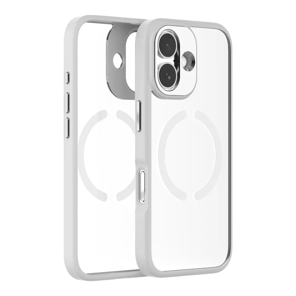 iPhone 16 Clear Case with Magnetic Circle