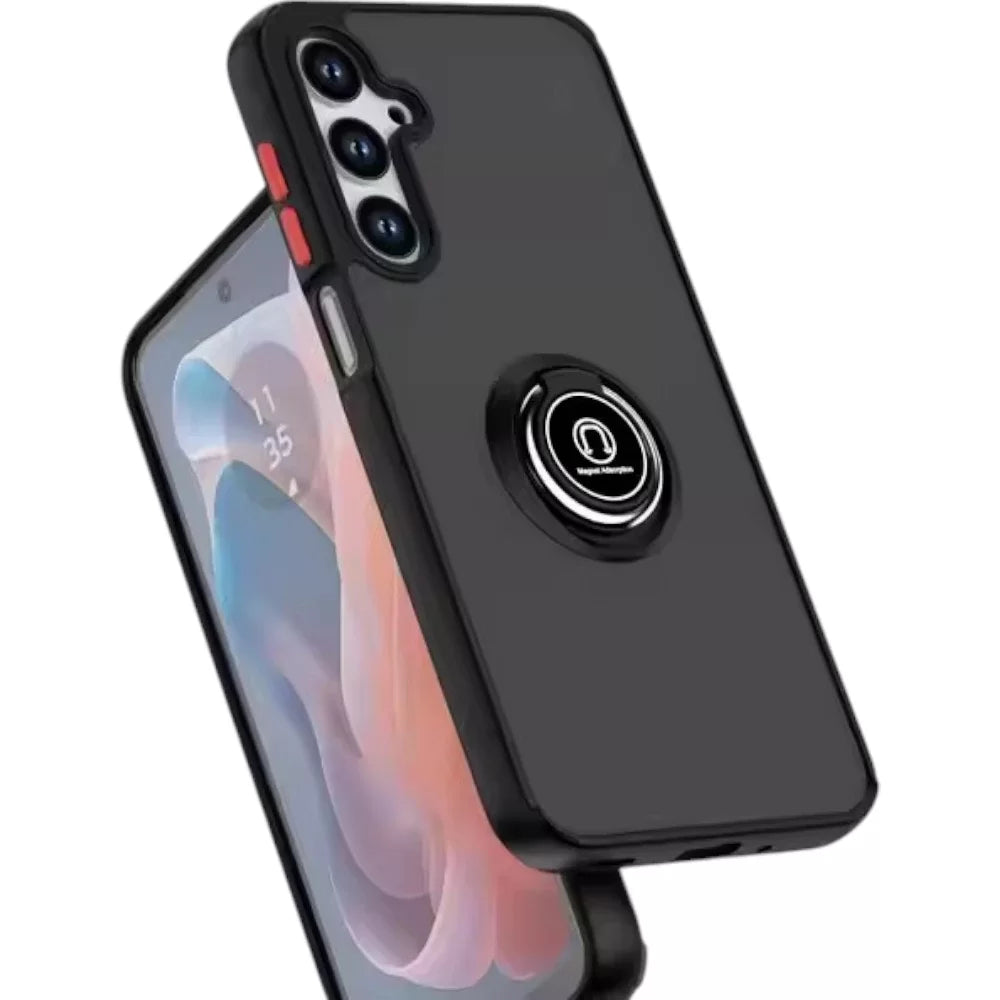 Samsung Galaxy S25 Plus With Ring Holder Magnetic Phone Case