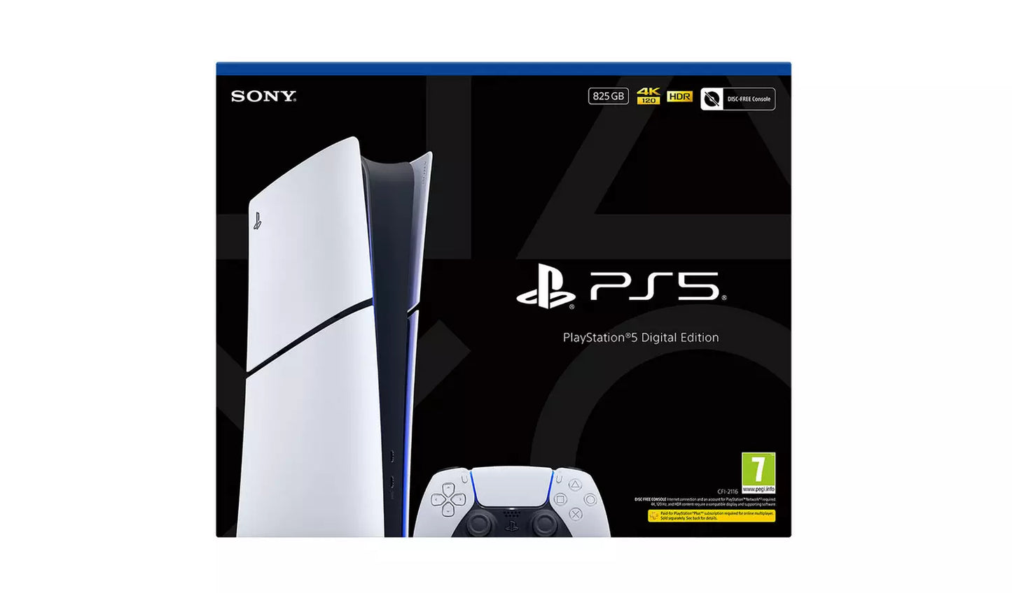 PlayStation 5 Digital Edition - Slim Console