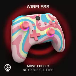 Gioteck WX5+ Switch 2,Switch,PC Wireless Controller - Swirl