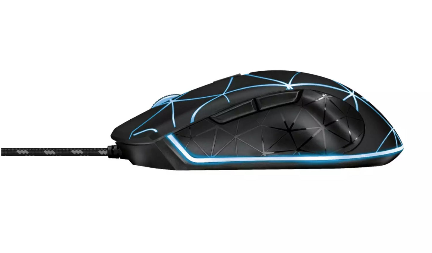 TRUST GXT 133 Locx Wired Gaming Mouse - Black
