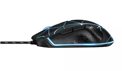 TRUST GXT 133 Locx Wired Gaming Mouse - Black