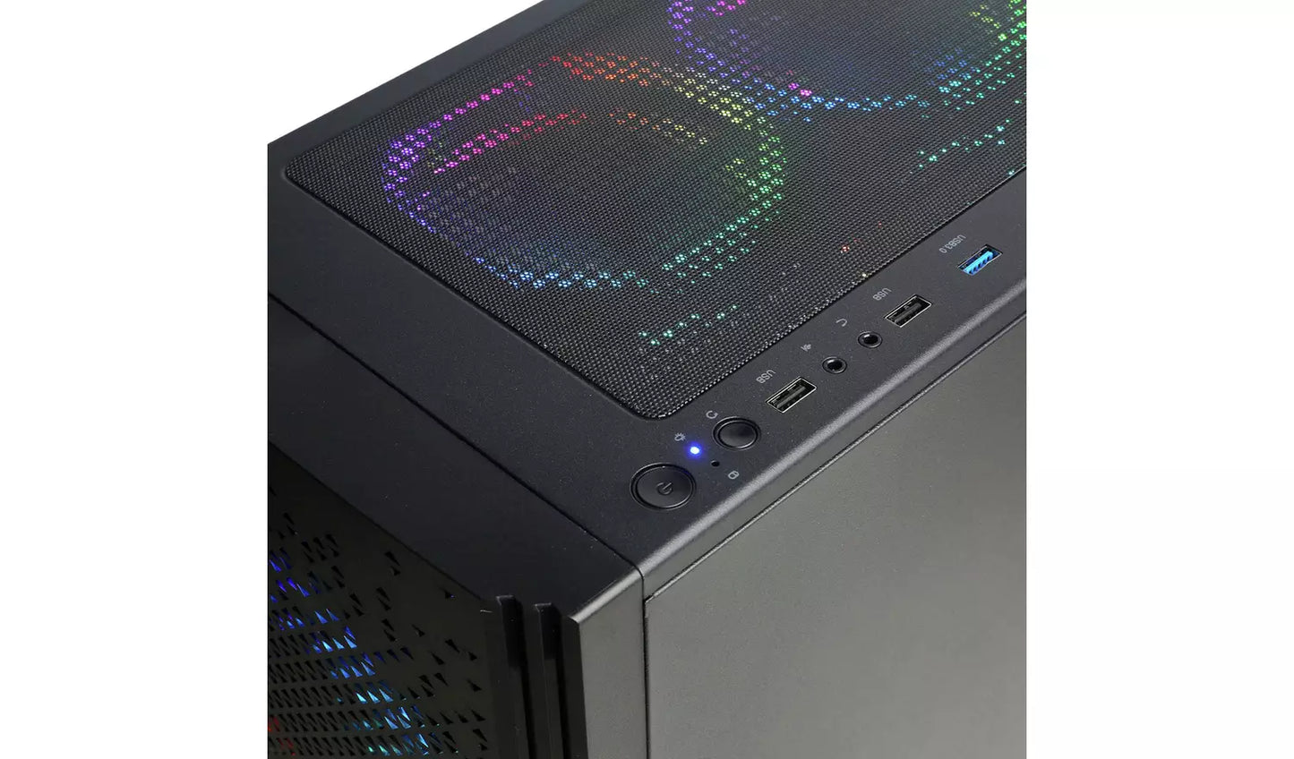 CyberPowerPC R5 16GB 500GB Gaming PC & 23.8in Monitor Bundle