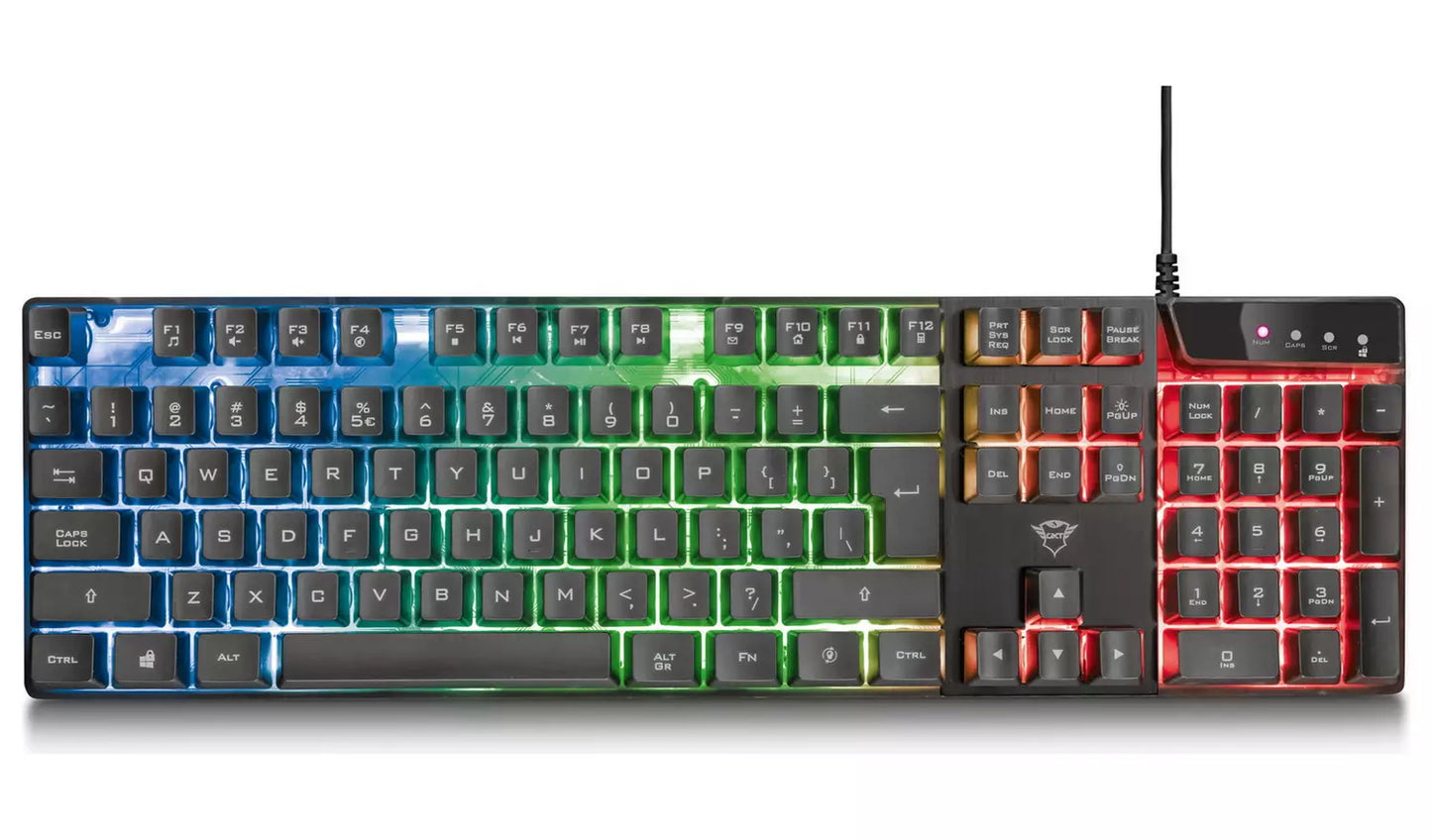 Trust GXT 838 AZOR Wired Gaming Mouse and Keyboard