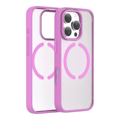 iPhone 16 Pro Max Clear Case with Magnetic Circle